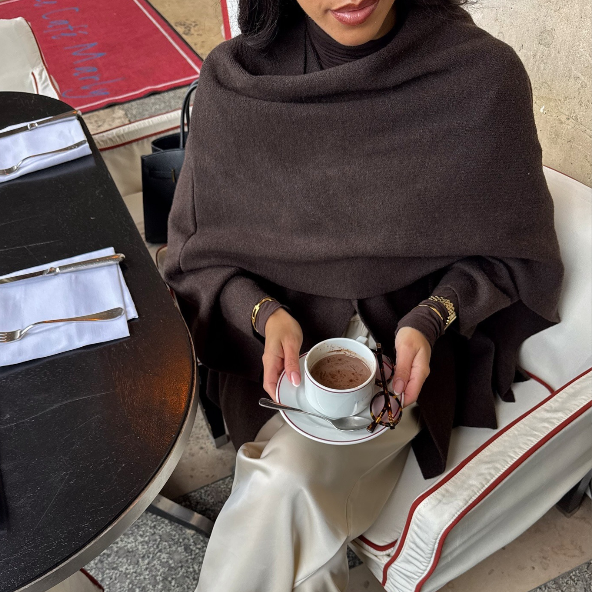 Fashion person Olivia Miller shows what to wear in February.