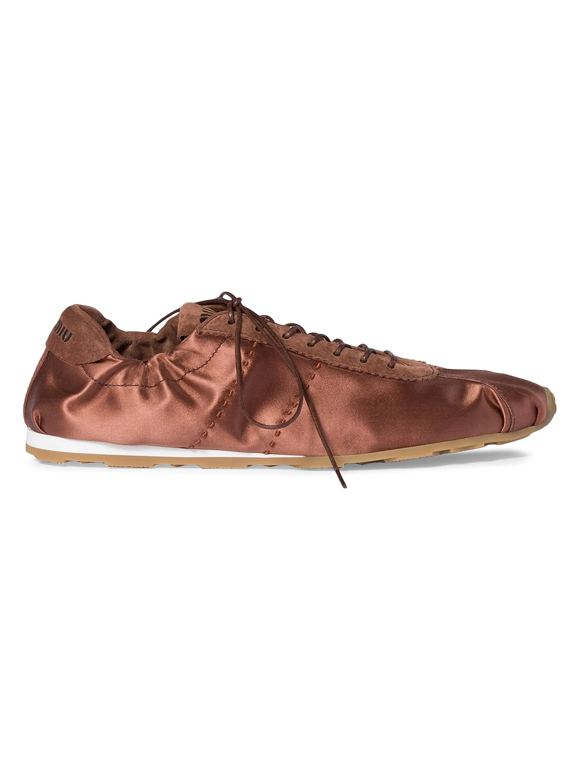 Plume Satin Sneakers