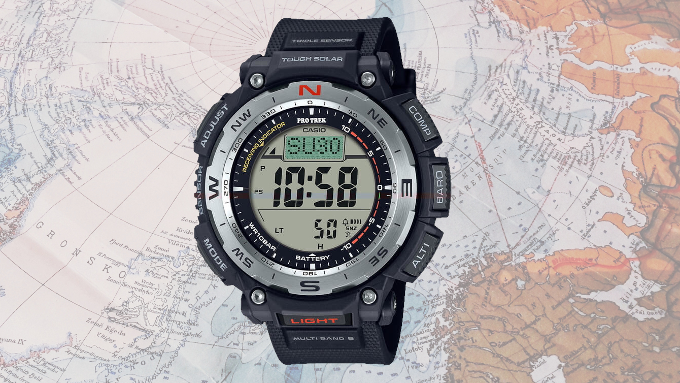 Casio hot sale protrek maps