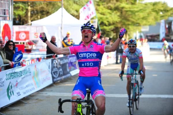 Damiano Cunego (Lampre-ISD) was delighted with the victory.