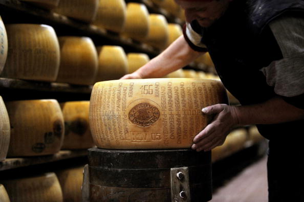 The parmesan cheese you're eating may not be 100% real.