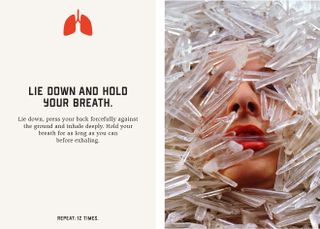 Marina Abramović Method-Lie down and hold your breath