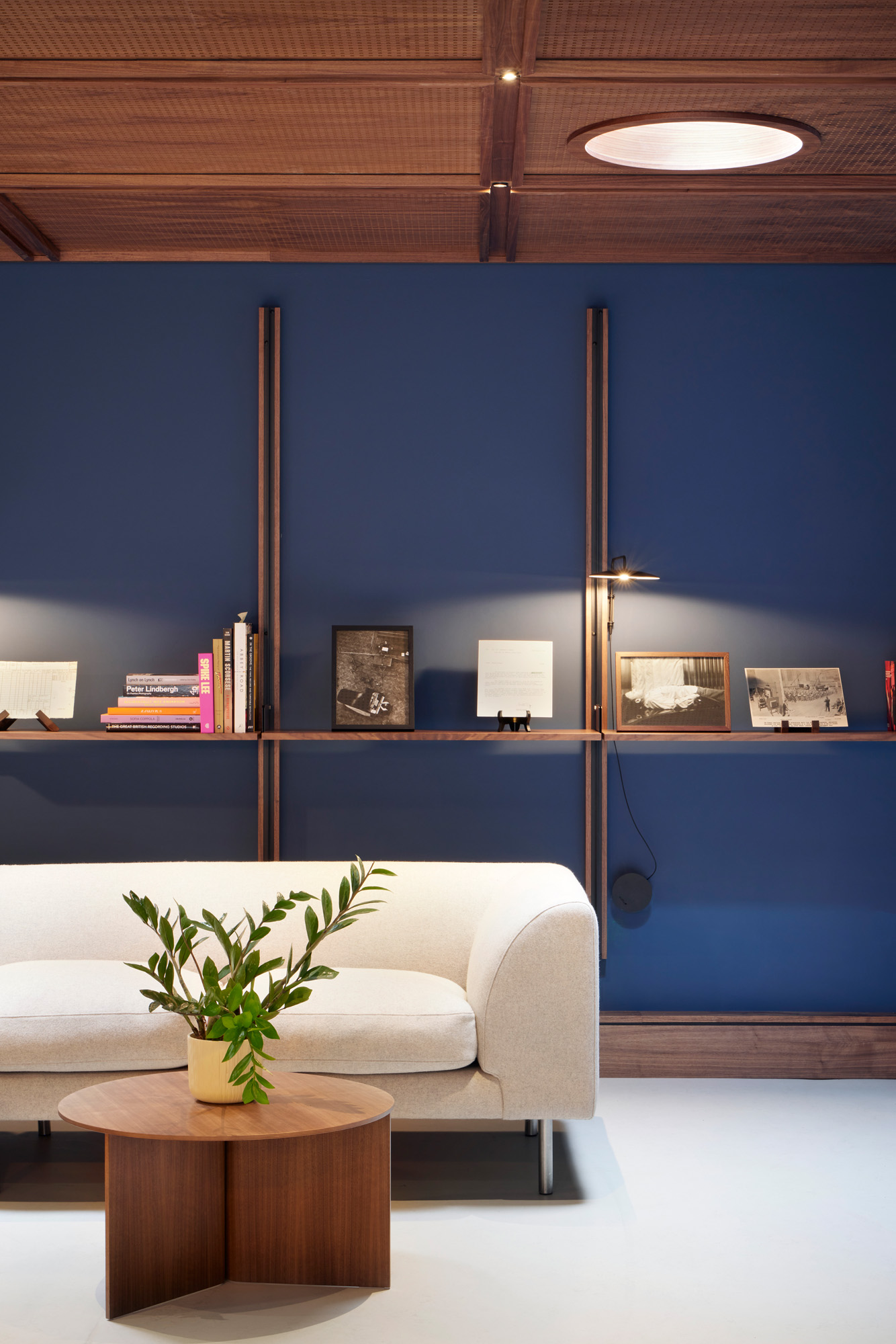 Abbey Road Studios after its interior refresh, showing recording spaces and lounge like breakout areas in warm woods