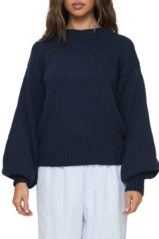 Harmony Balloon Sleeve Sweater