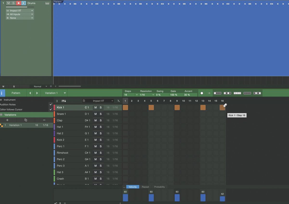 Studio One Pattern How to step sequence polymetric drums using Studio One's Patterns ...