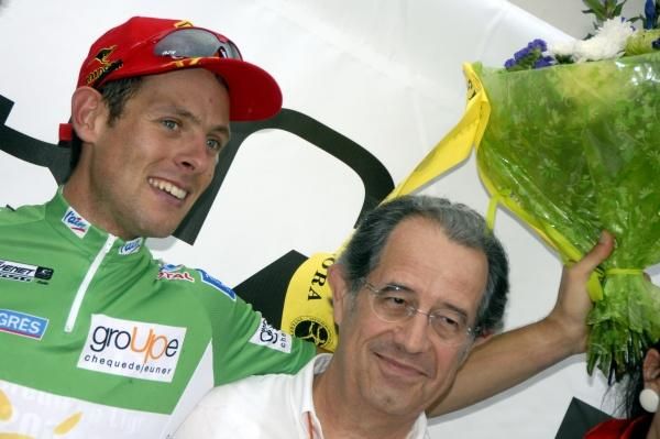 Buffaz also leads the sprint classification after stage one.
