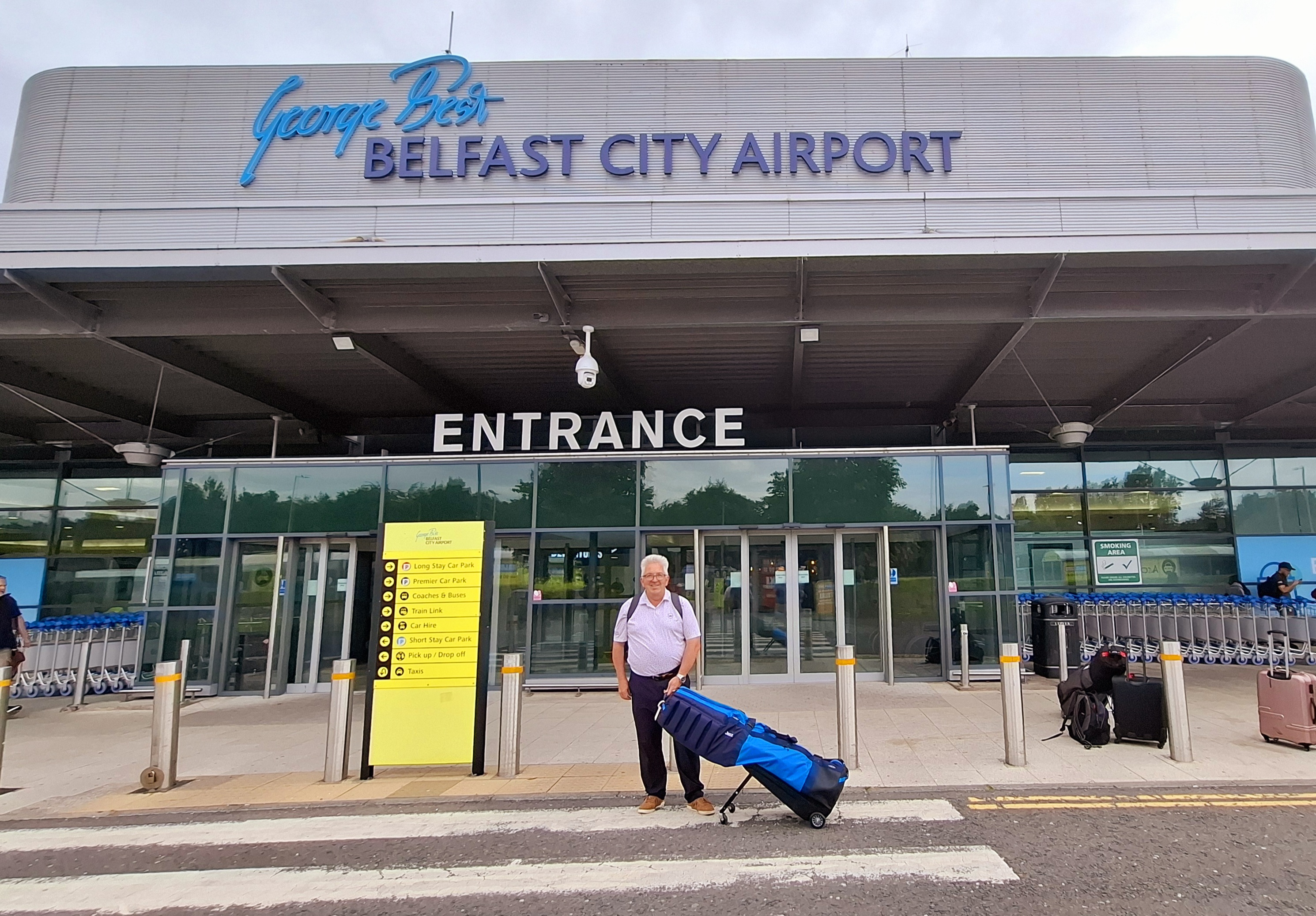 Sun Mountain Club Glider at Belfast City airport
