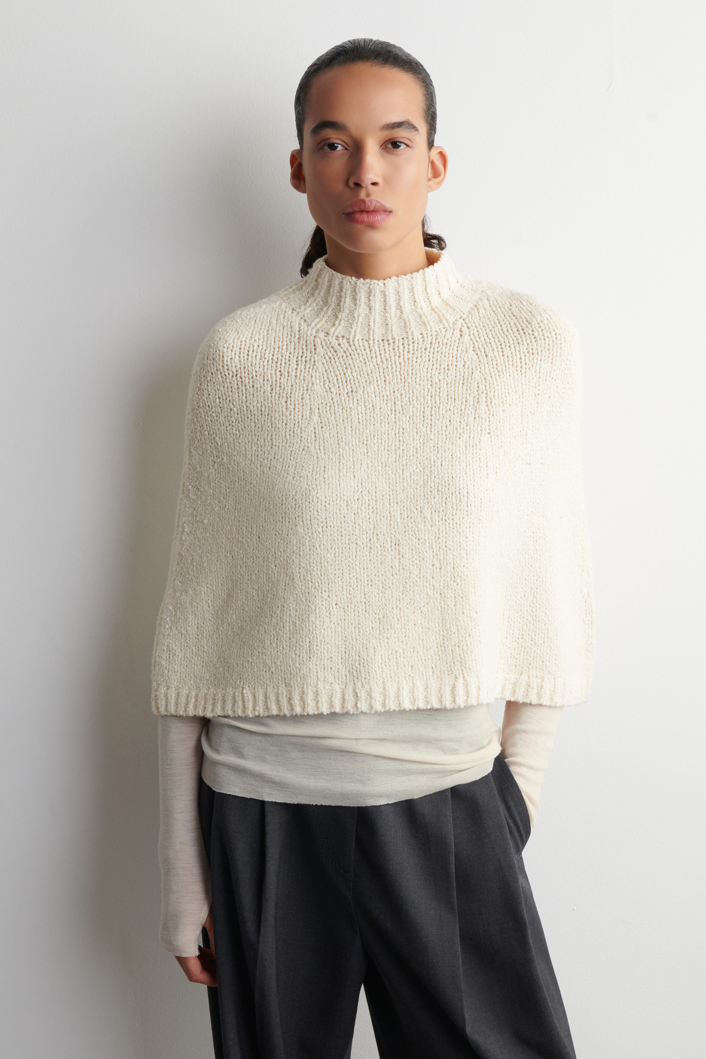 COS Merino-Cashmere Cape