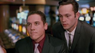 Jon Favreau and Vince Vaughn in _Swingers._