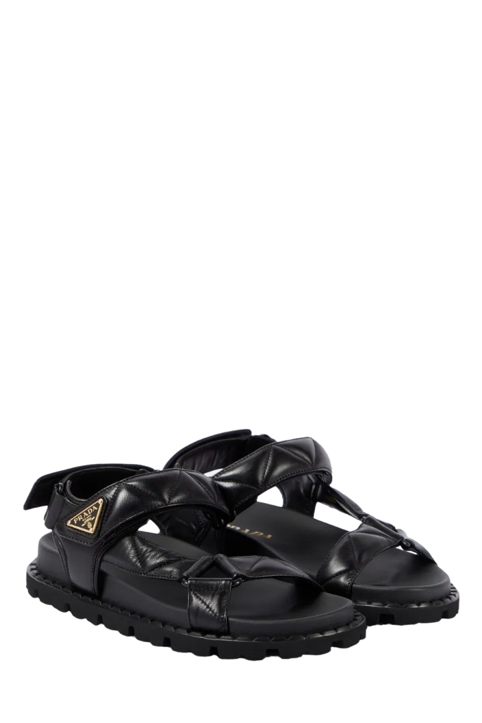 Fussbett Quilted Leather Sandals