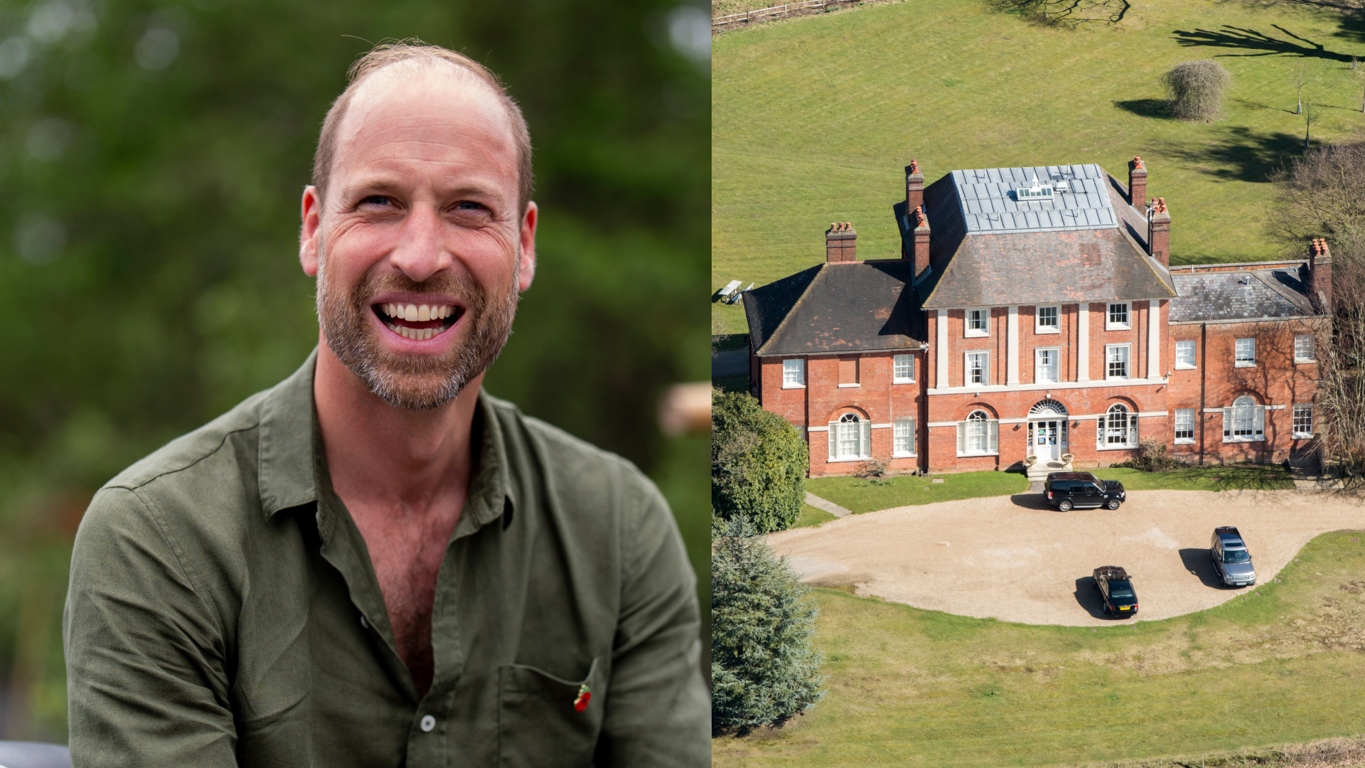 Prince William and his home, Forest Lodge