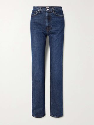 + Net Sustain High Rise Straight Leg Jeans