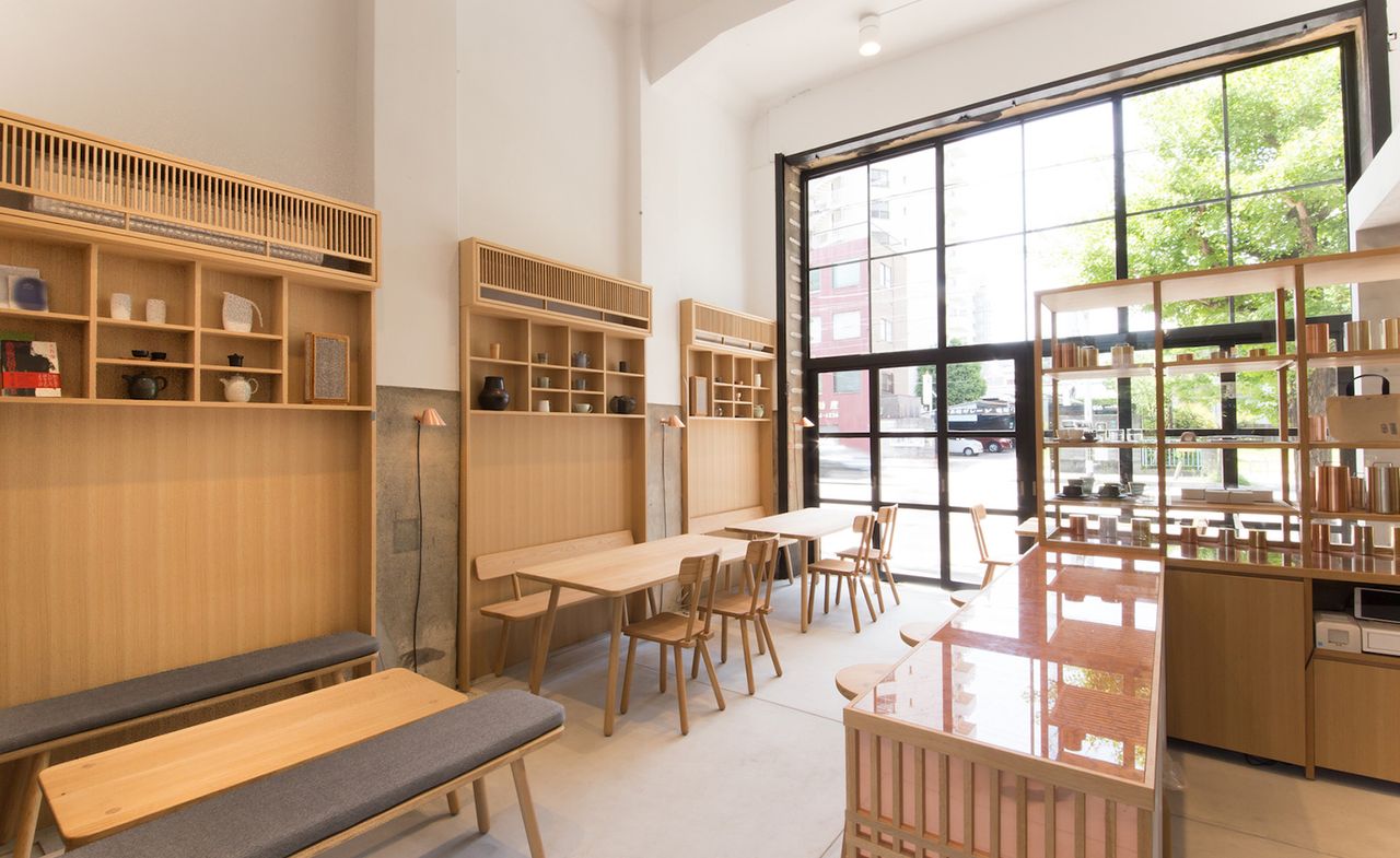 Kaikado Café, Kyoto, Japan - Interior