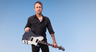 Chris Shiflett with his signature Fender Cleaver Telecaster