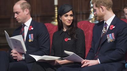 DUKE OF CAMBRIDGE ,PRINCE HARRY AND MS. MEGHAN MARKLE TO ATTEND ANZAC DAY SERVICES