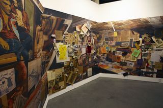 Installation view of 'Uranian Phalanstary' exhibition, by Hyers & Mebane