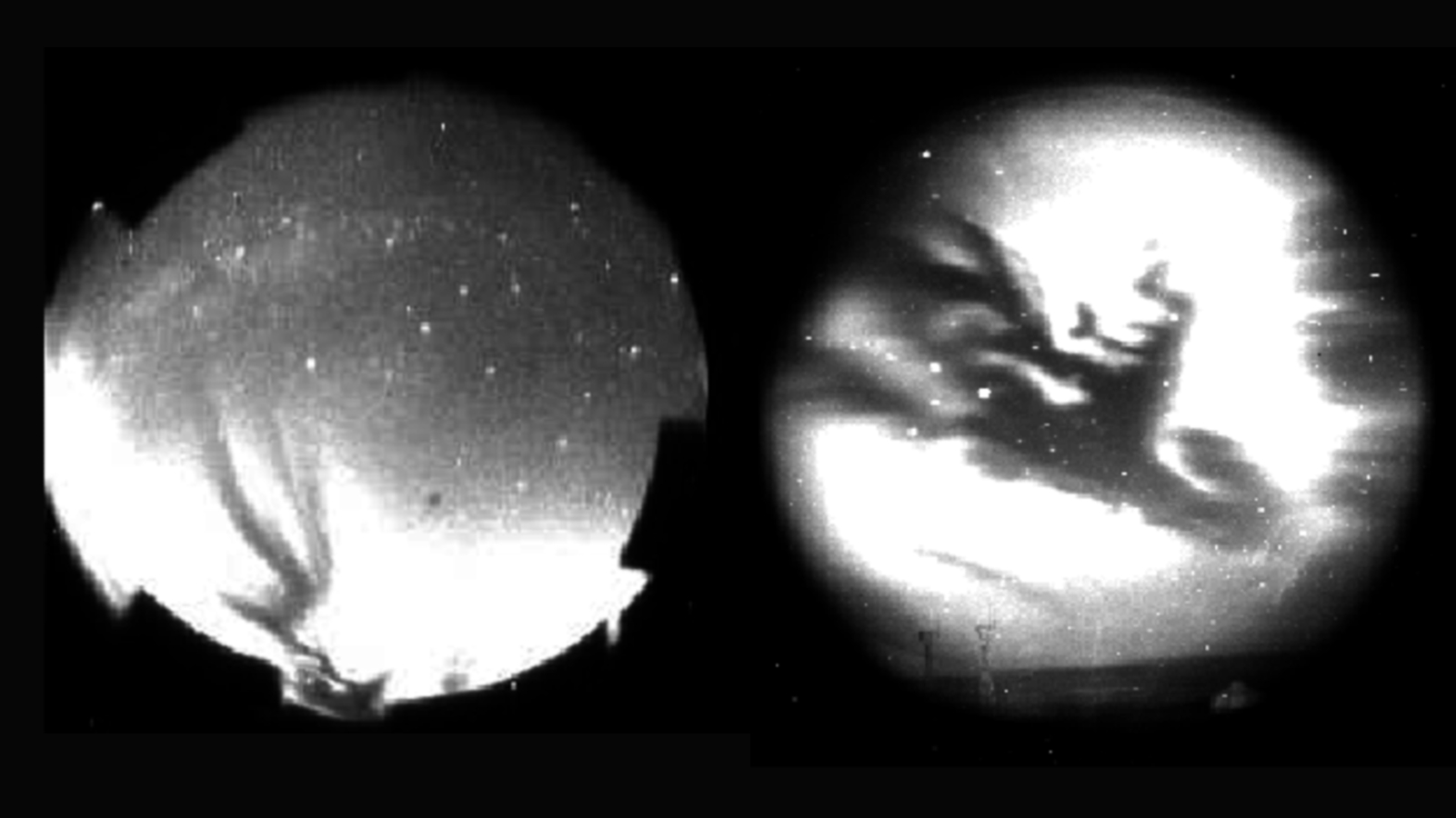 Photos of dark shapes in the sky took special plasma cameras