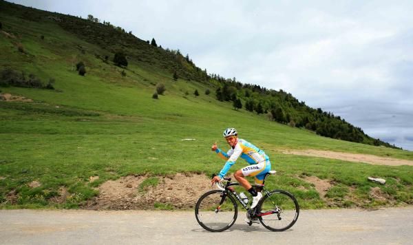 Alberto Contador is pleased with his Tour prep so far