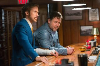 ryan gosling and russell crowe in The nice guys