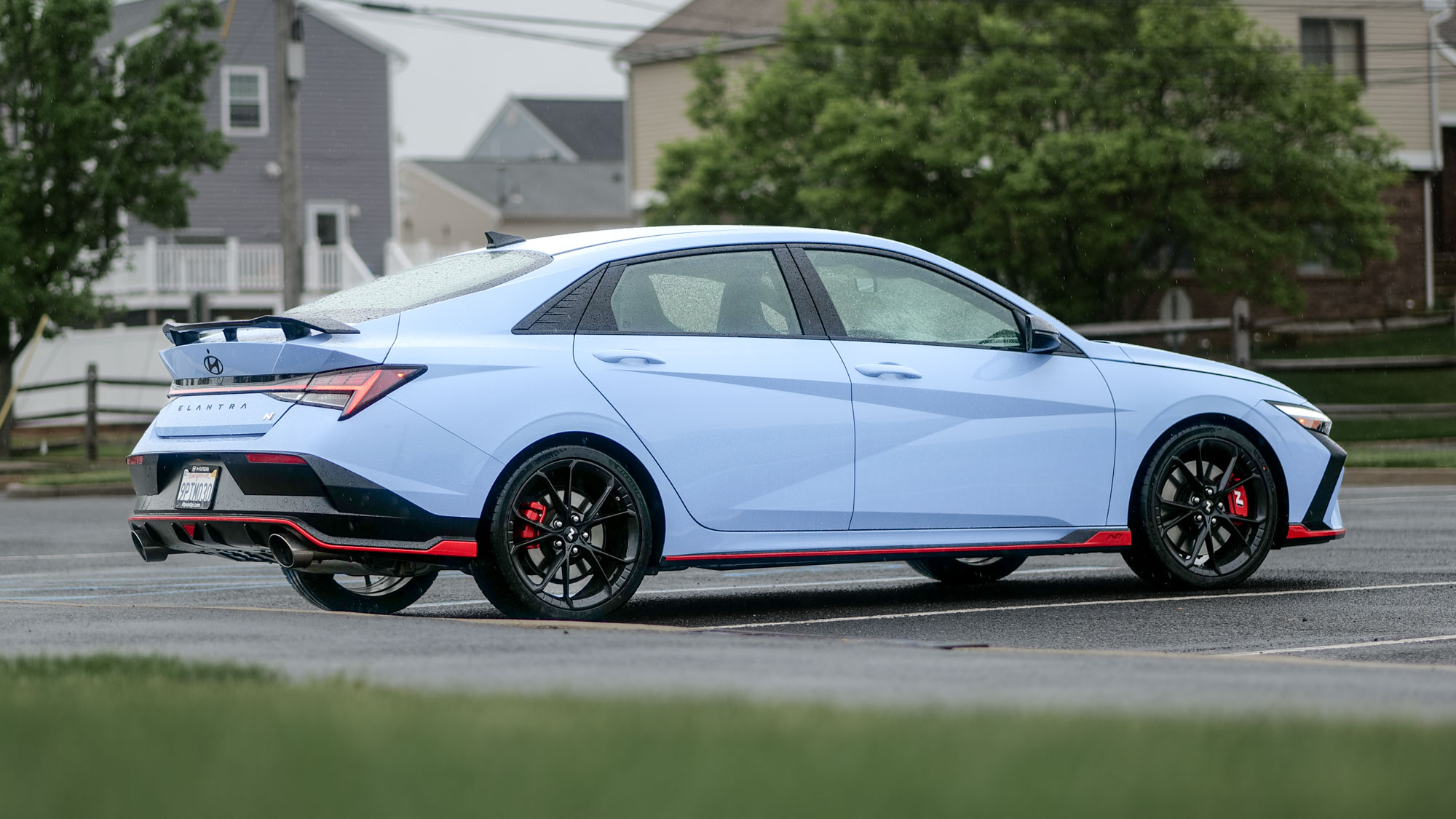 2025 Hyundai Elantra N test drive review pros and cons.