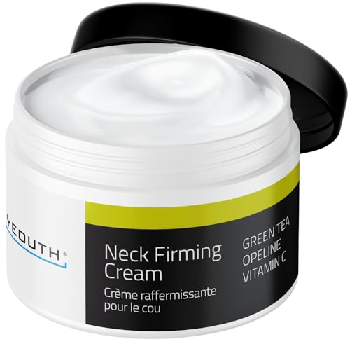 Yeouth Neck Cream With Vitamin C, Neck Firming Cream for Women and Men, Firming Moisturizer Targets Double Chin, D&amp;eacute;colletage, and Chest 2oz
