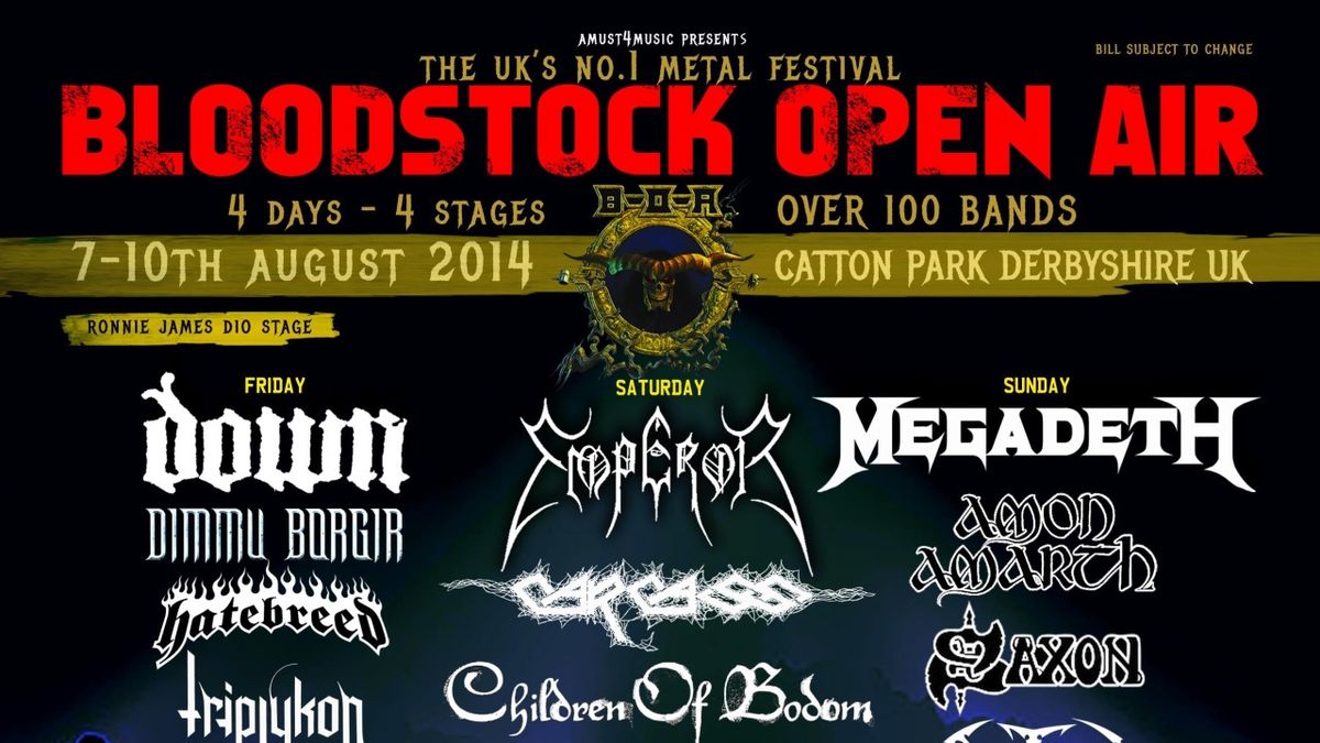 Bloodstock release day tickets Louder