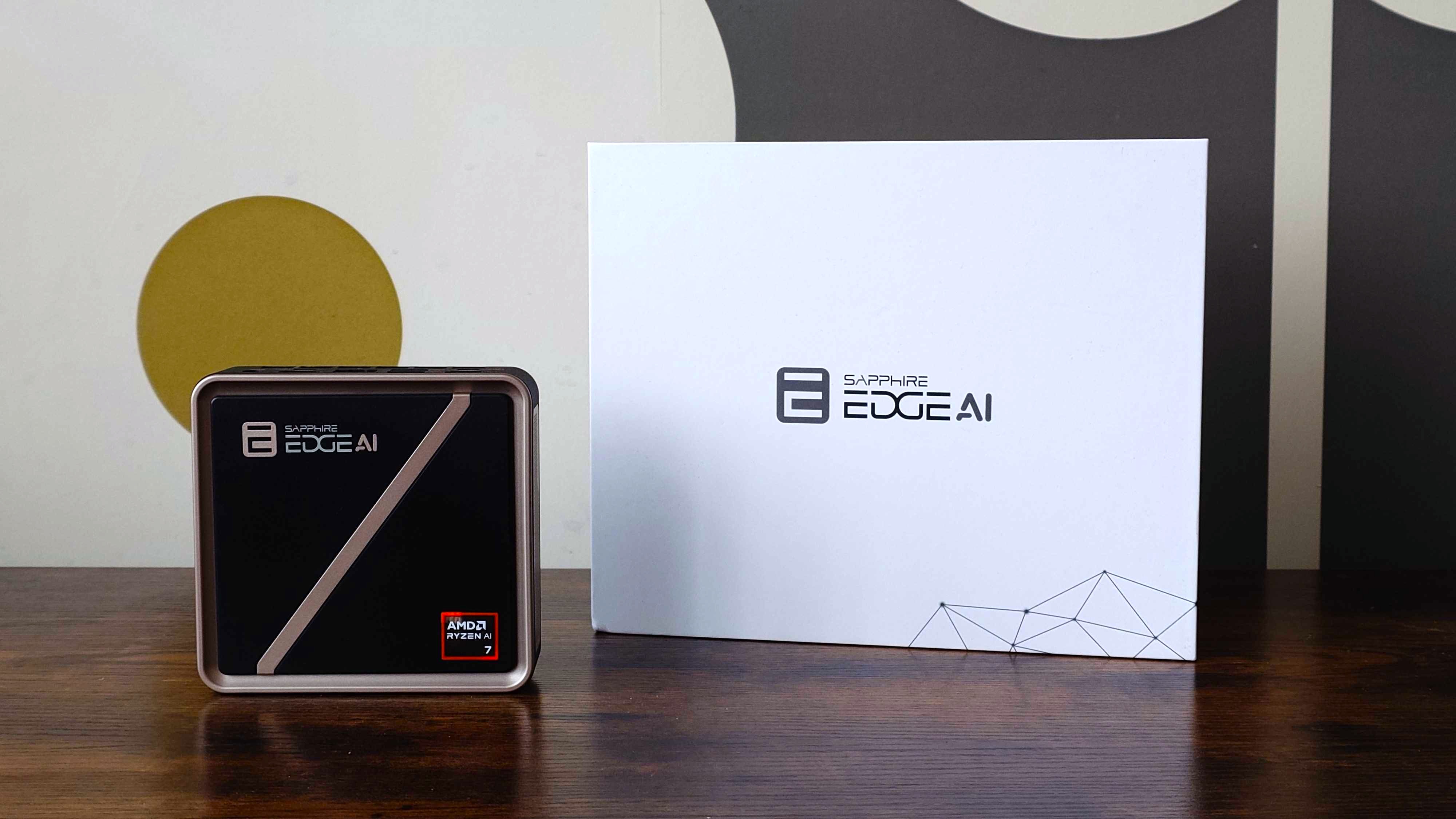 Sapphire Edge AI Mini PC with box