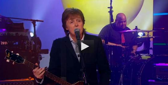 Video: Paul McCartney Performs Beatles and Wings Classics on 'The ...