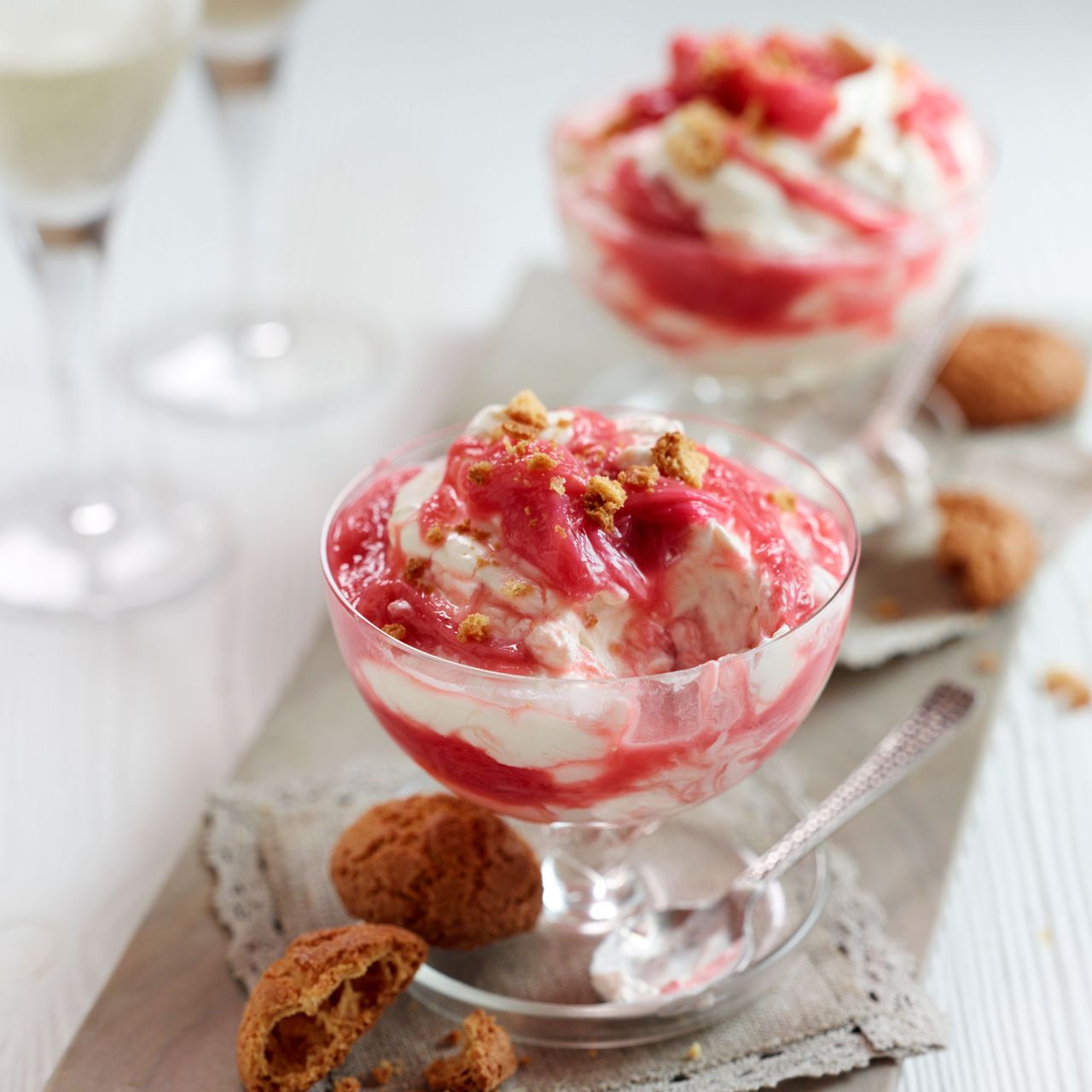 Photo of a Rhubarb and Orange Fool Recipe