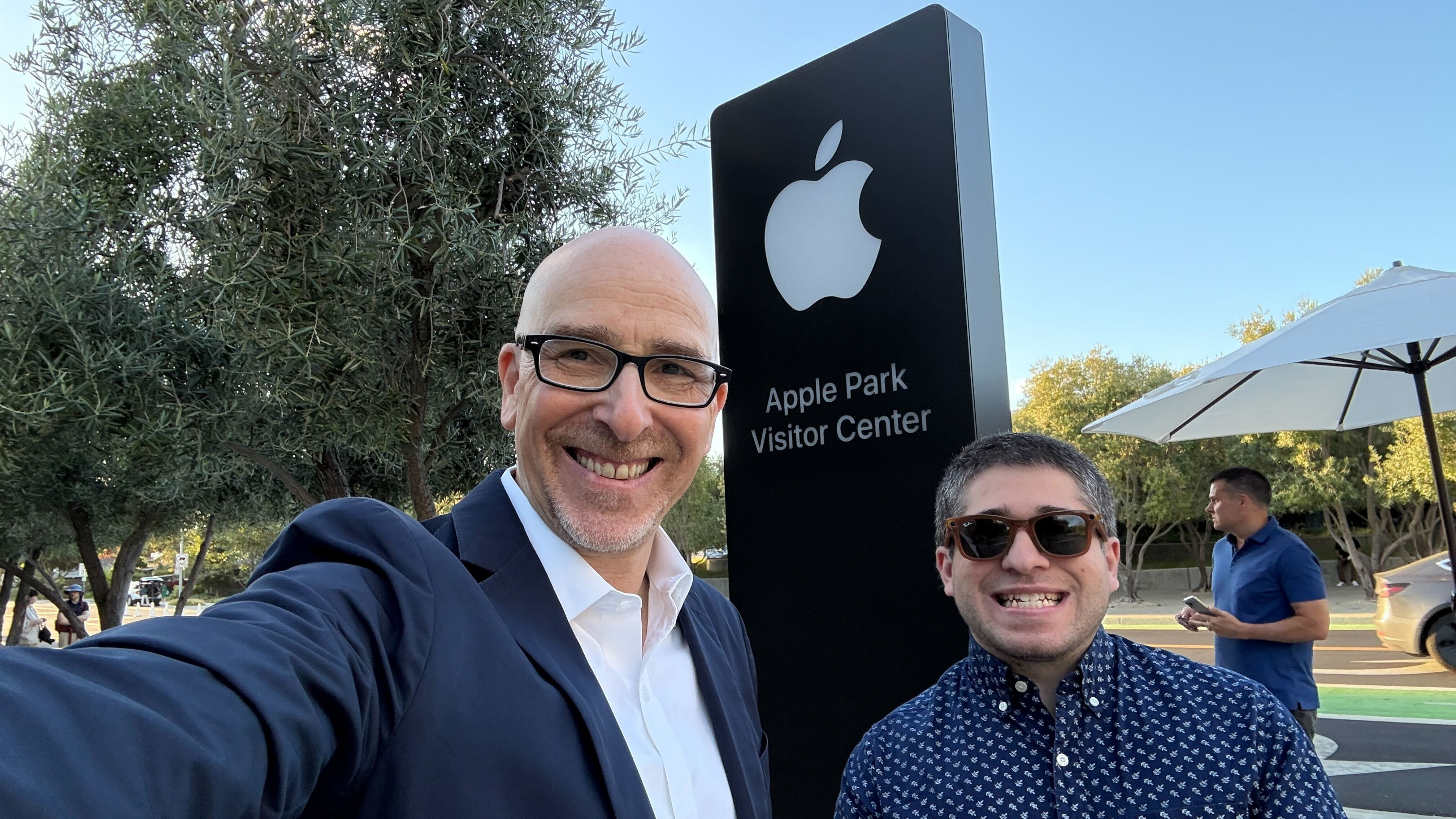 Lance and Jake at Apple Park