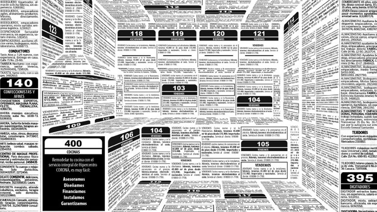 Genius optical illusion newspaper ad wows the internet