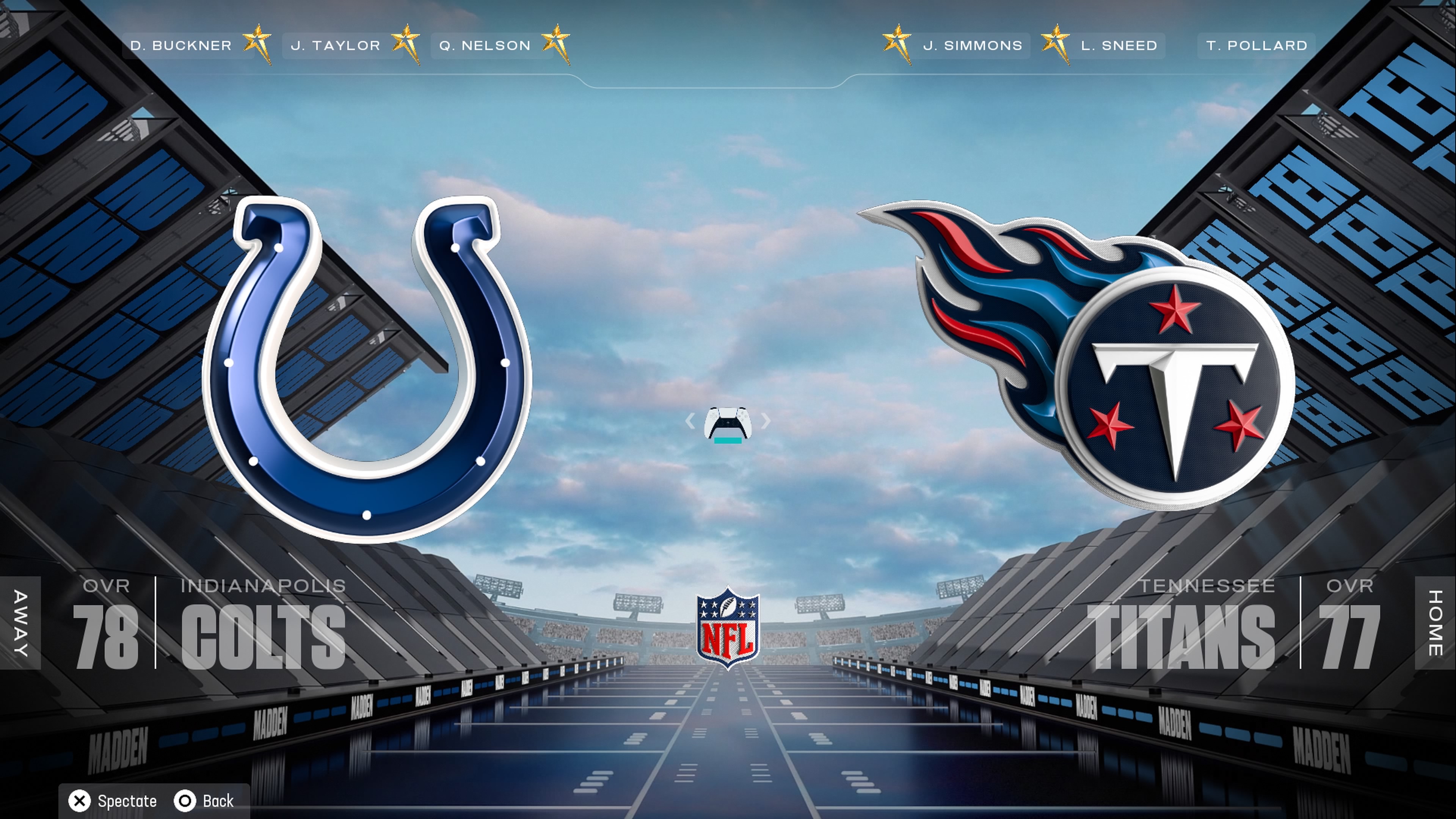 The two worst teams in Madden 26