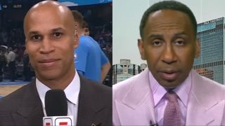 Richard Jefferson and Stephen A. Smith split image