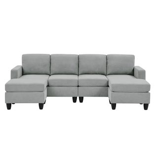 gray 3-piece sectional