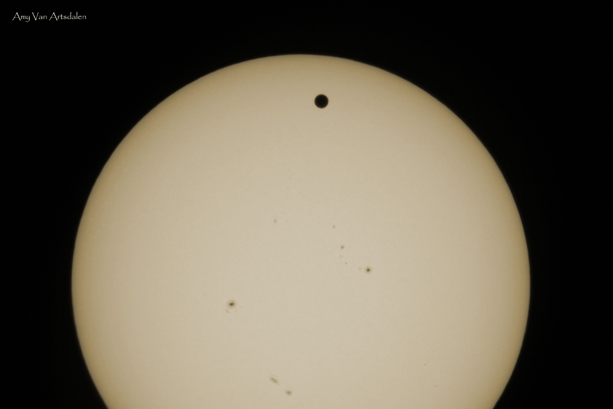 2012 Venus Transit Seen Near San Francisco, CA