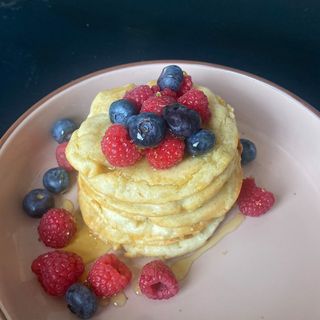 Image of pancakes made in air fryer