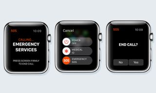 The Apple Watch can call 911 all too easily with its SOS feature, officials say. Credit: Apple