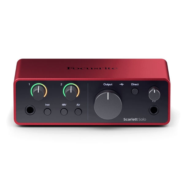 Best Focusrite audio interfaces: Focusrite Scarlett Solo