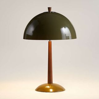 Clem Light Green Metal Table Lamp