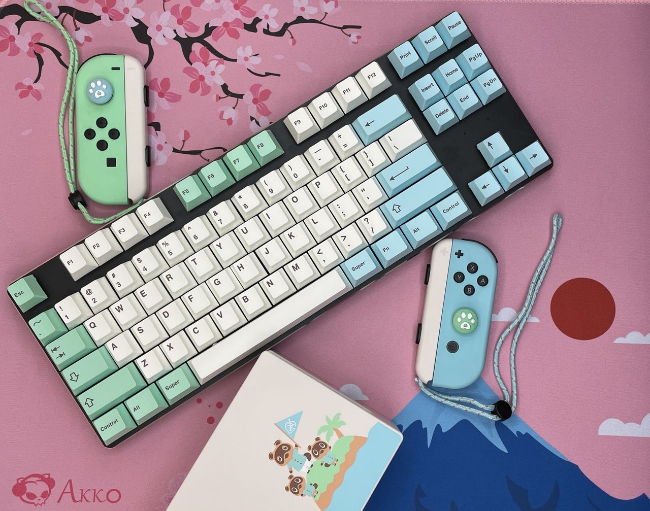 Glorious Gmmk Tkl Pbt Islander Acnh Switch
