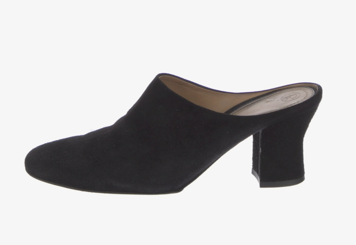 The Row, Adela Suede Mules (Were $425)