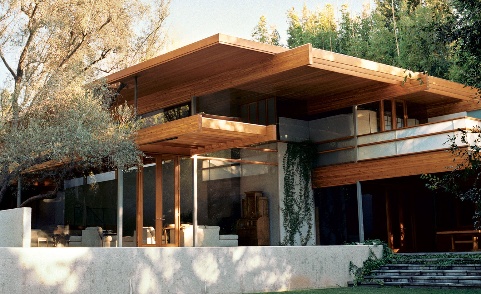 ned skipper blanding Ray Kappe's duo of houses pair modernist and organic ideas | Wallpaper