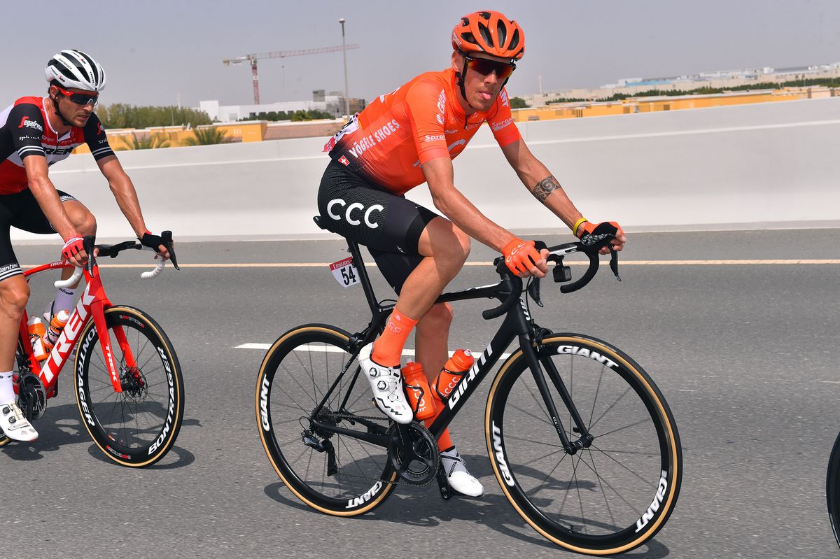 Alessandro De Marchi in the breakaway