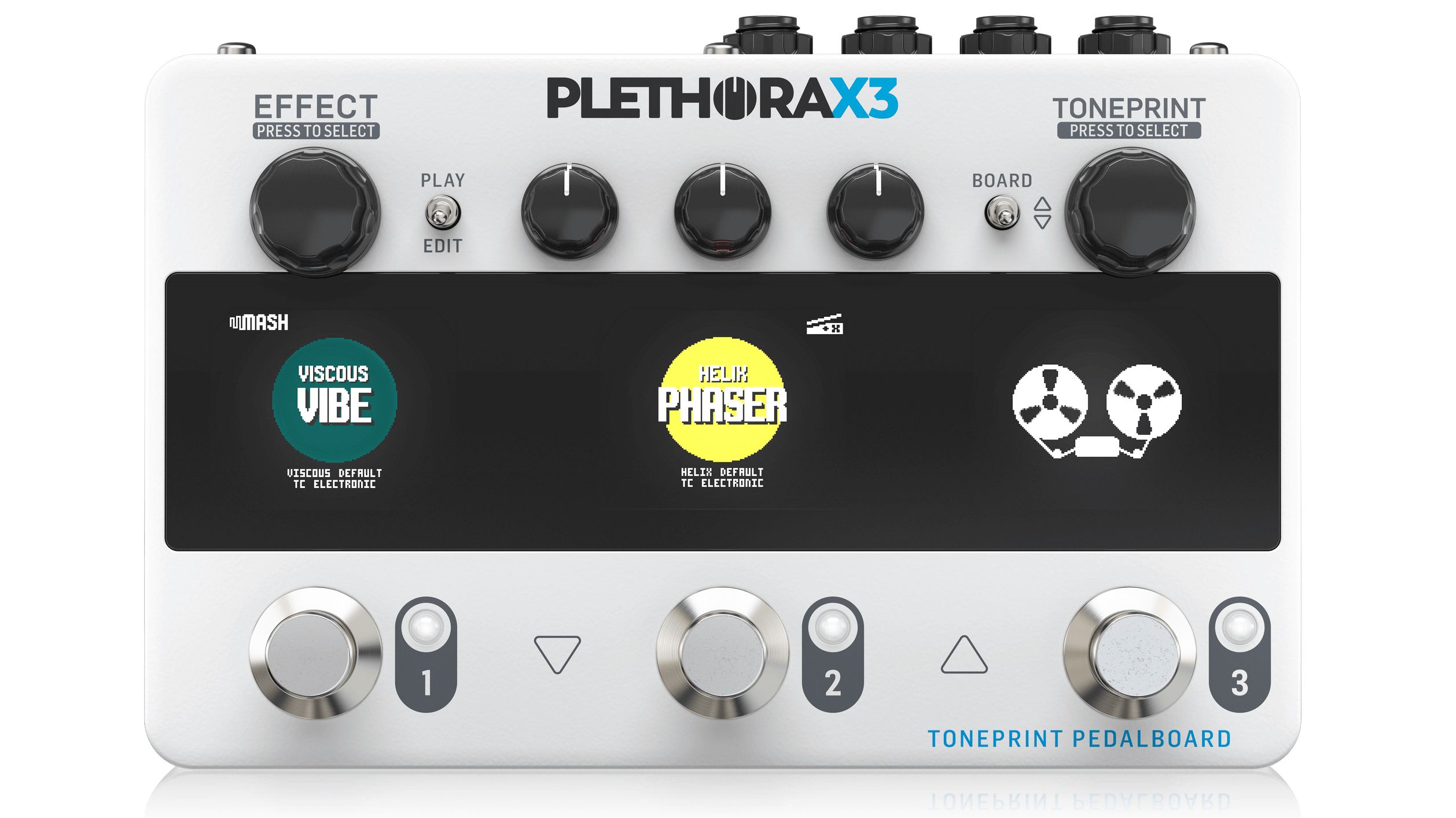 TC Electronic's Plethora X3 is a smaller multi-fx pedal… but it's