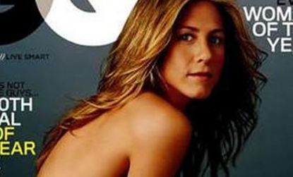 Reports say Aniston will appear topless in an upcoming Judd Apatow-produced comedy called Wanderlust.