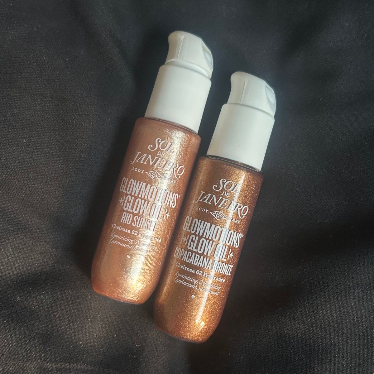 Sol de Janiero shimmer body oils