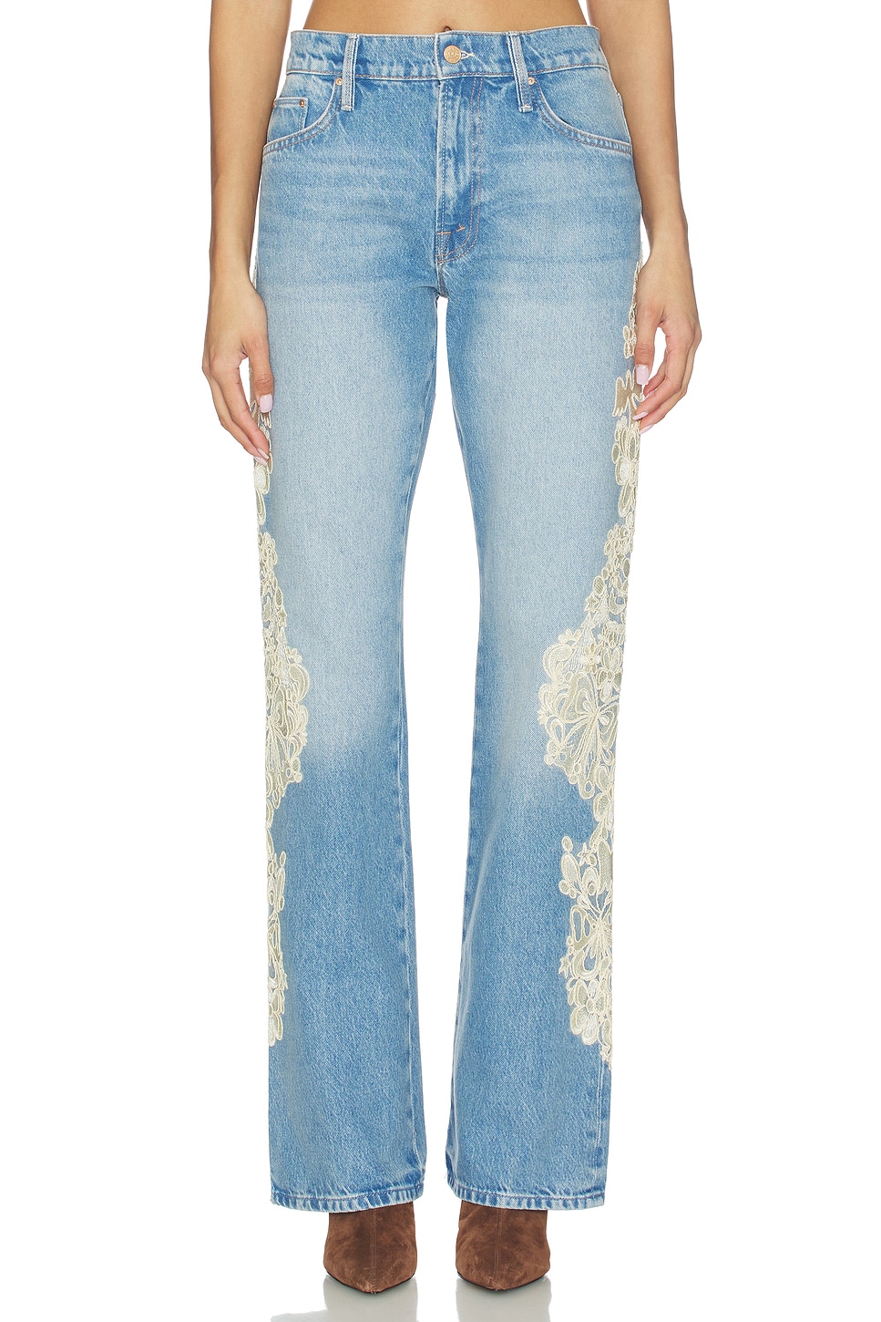 The Chomp Heel Jeans