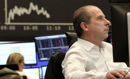 Stock trader reacts to Russia's Ukraine invasion