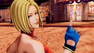 Blue Mary in King of Fighters 15