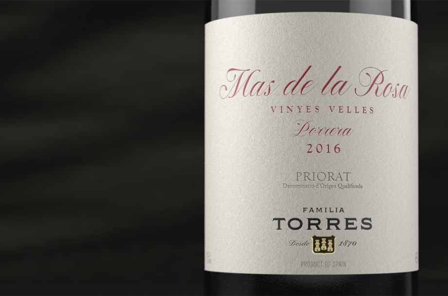Torres Mas de La Rosa 2016 bottle